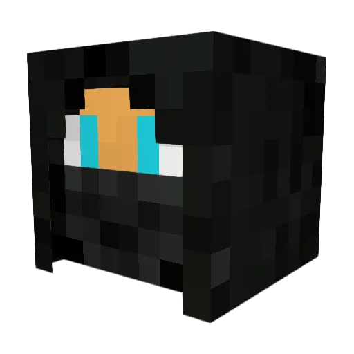 Tchoky74 Minecraft avatar head, 3D render