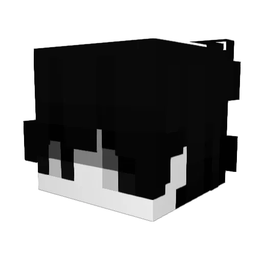 Tcxiic Minecraft avatar head, 3D render