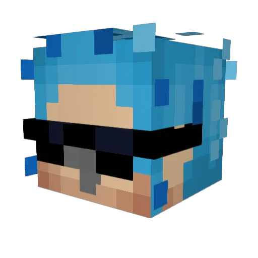 Tdot4069 Minecraft avatar head, 3D render