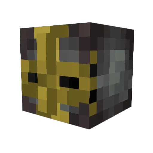 Tdyweyfwe Minecraft avatar head, 3D render
