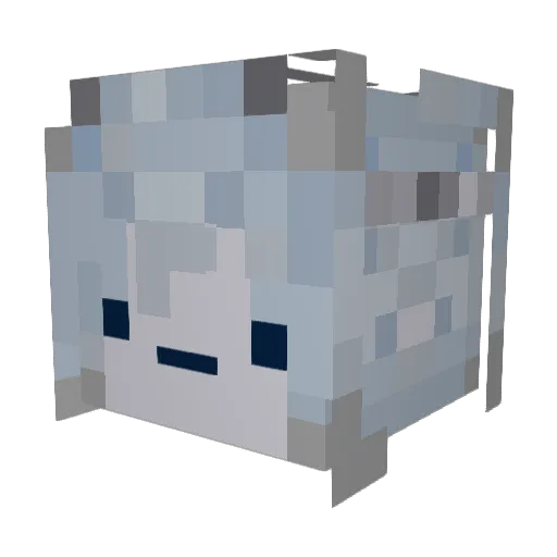 TeIemachus Minecraft avatar head, 3D render