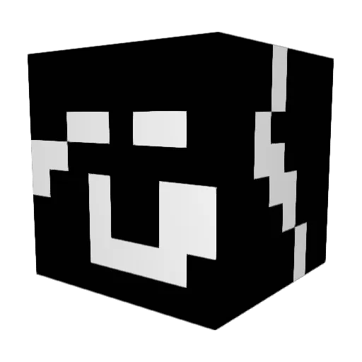 TeOMarrow Minecraft avatar head, 3D render
