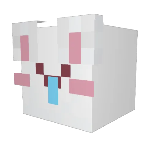 TeRRe_o Minecraft avatar head, 3D render