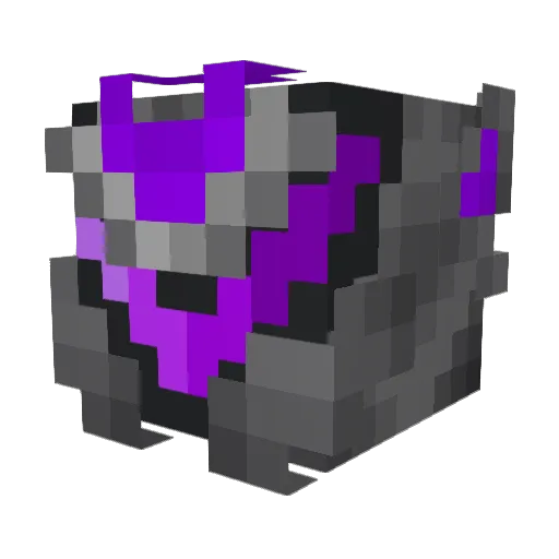 TeX71 Minecraft avatar head, 3D render