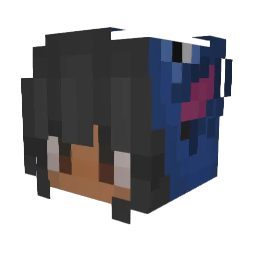 TeaIsAmazing Minecraft avatar head, 3D render