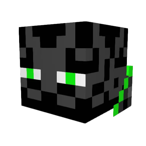 TeaROfBlooD Minecraft avatar head, 3D render