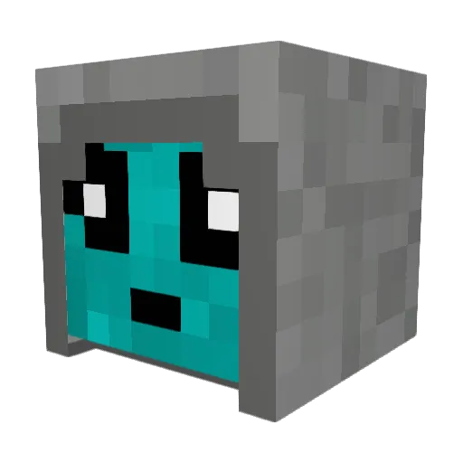 TeaSquiffy Minecraft avatar head, 3D render