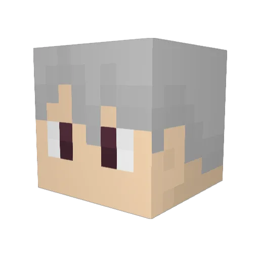 Tea_5810 Minecraft avatar head, 3D render