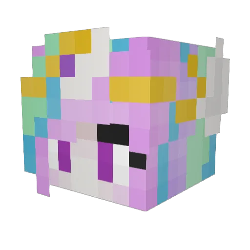 Tea_Bum Minecraft avatar head, 3D render