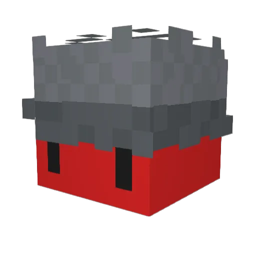 Tea_Jay22 Minecraft avatar head, 3D render