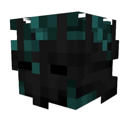 Teahost Minecraft avatar head, 3D render