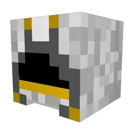 Team515 Minecraft avatar head, 3D render