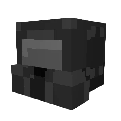 TeamPears Minecraft avatar head, 3D render