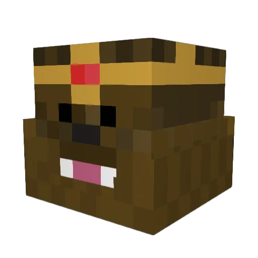 TeamUnderBridge Minecraft avatar head, 3D render