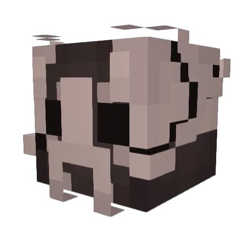 Team_Sowki Minecraft avatar head, 3D render