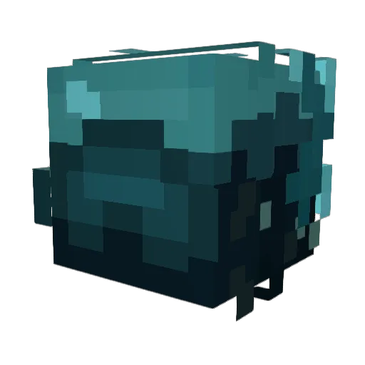 Teaprogen Minecraft avatar head, 3D render
