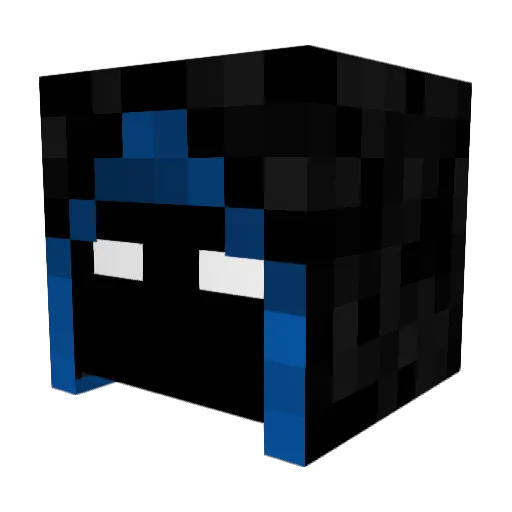 TearGhazz961 Minecraft avatar head, 3D render