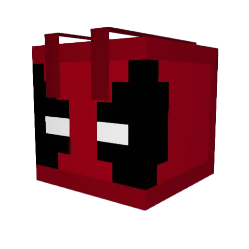 Tearrek Minecraft avatar head, 3D render
