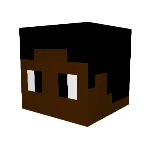 TebeastPlayz Minecraft avatar head, 3D render