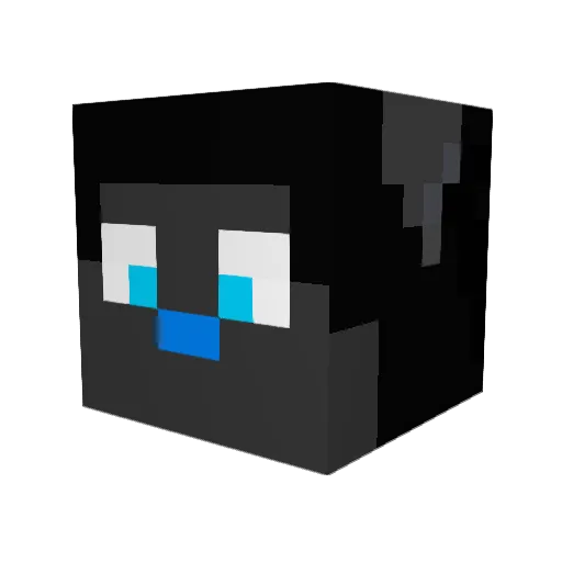 Tech420 Minecraft avatar head, 3D render