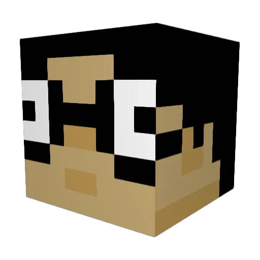 TechShubhamYT Minecraft avatar head, 3D render