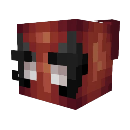 TechTonic12 Minecraft avatar head, 3D render