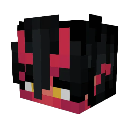Techn0toni Minecraft avatar head, 3D render