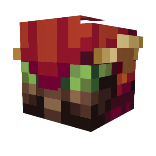 Technetyzed Minecraft avatar head, 3D render