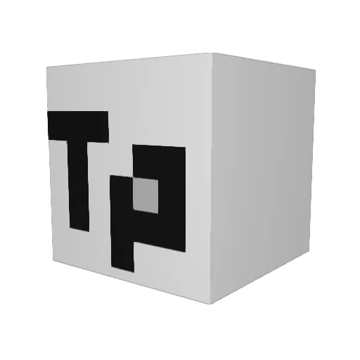 TechnicalPlayerZ Minecraft avatar head, 3D render