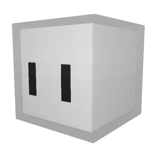 Technician64_ Minecraft avatar head, 3D render