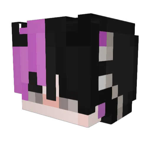 TechnikEkelktryk Minecraft avatar head, 3D render
