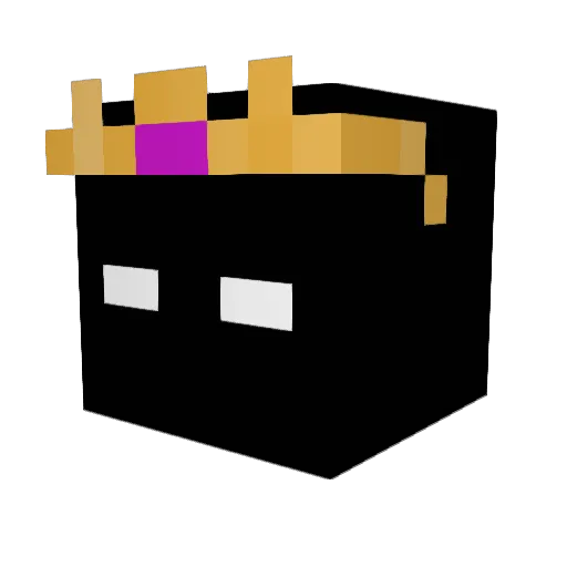 TechnoIsChina Minecraft avatar head, 3D render