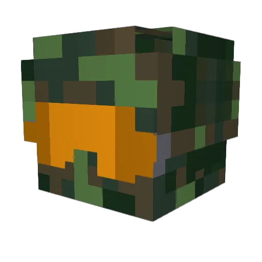 Techno_Andrew Minecraft avatar head, 3D render