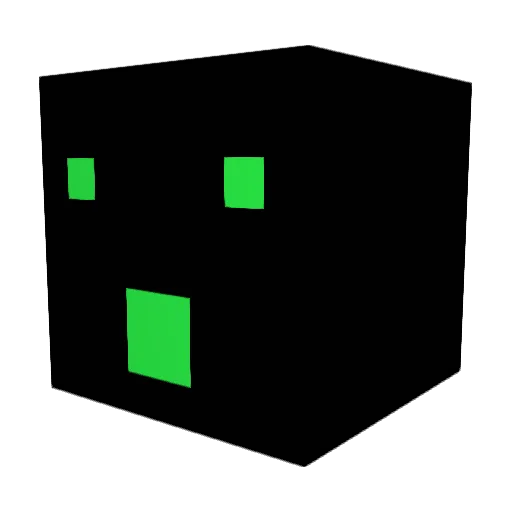 Technokroet Minecraft avatar head, 3D render