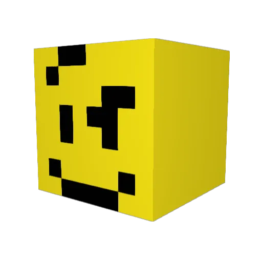 Technoman20 Minecraft avatar head, 3D render