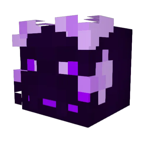Techra Minecraft avatar head, 3D render