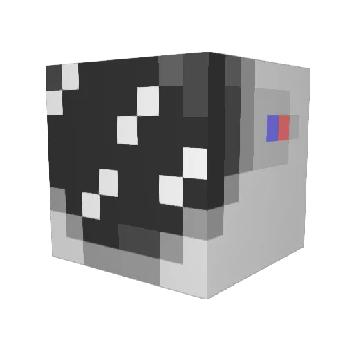TechyLIL Minecraft avatar head, 3D render