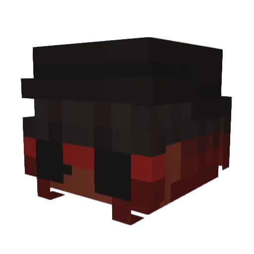 TectalCorgi62 Minecraft avatar head, 3D render