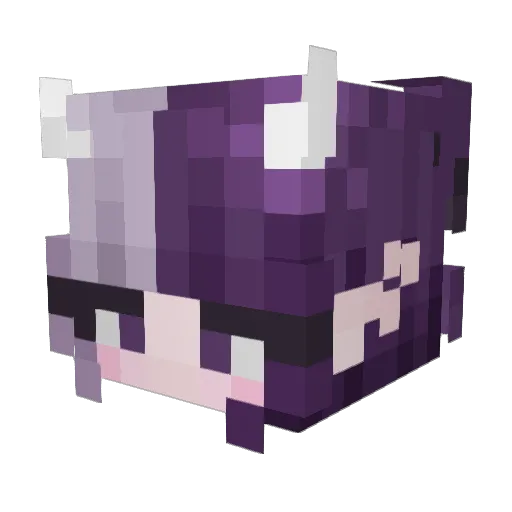 Tectonic_micro Minecraft avatar head, 3D render