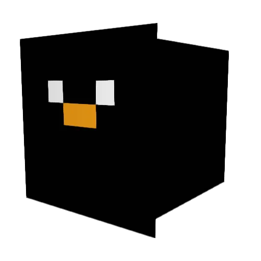 TedBumdy Minecraft avatar head, 3D render
