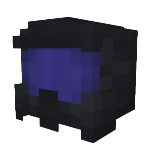 TedKaczynski445 Minecraft avatar head, 3D render