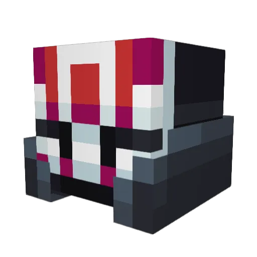 TedTheTea Minecraft avatar head, 3D render