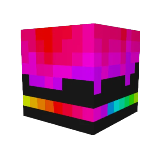 TeddyDix Minecraft avatar head, 3D render