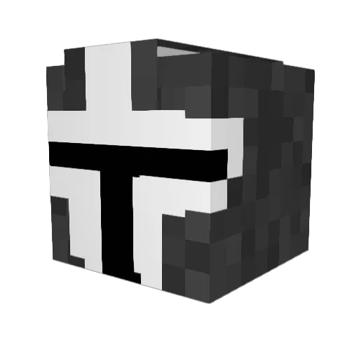TeddyHyn Minecraft avatar head, 3D render