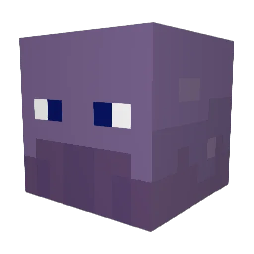 TeddyKJB Minecraft avatar head, 3D render