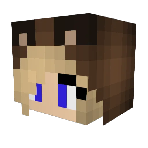 Teddy_2002 Minecraft avatar head, 3D render