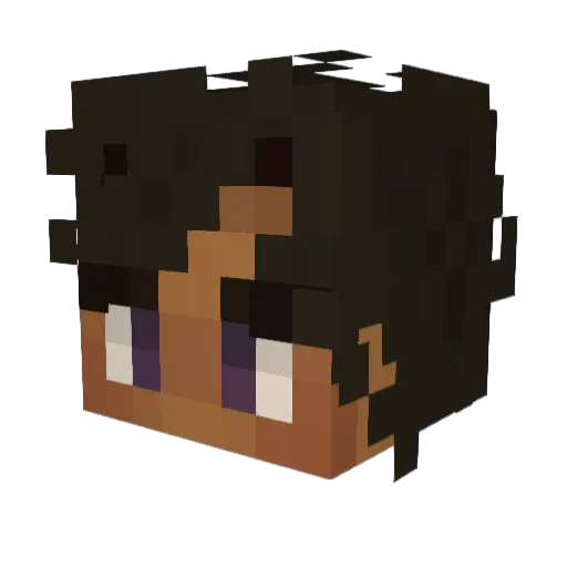 Teddy_Bear0225 Minecraft avatar head, 3D render