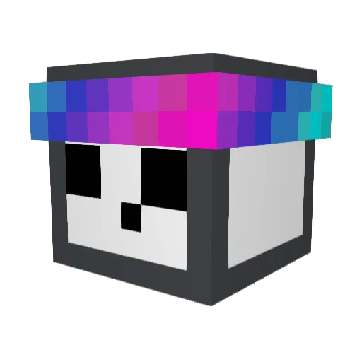 Tedo246 Minecraft avatar head, 3D render