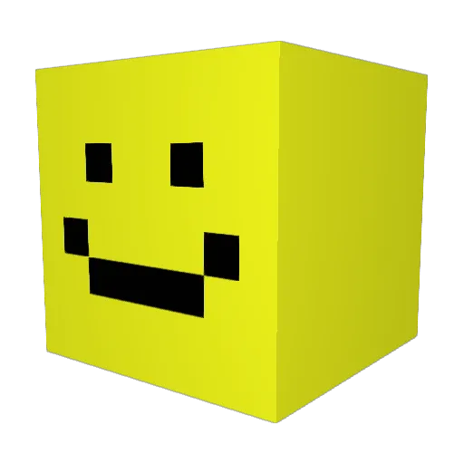 TeeAeV2 Minecraft avatar head, 3D render