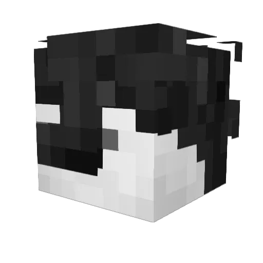 TeeMagister Minecraft avatar head, 3D render